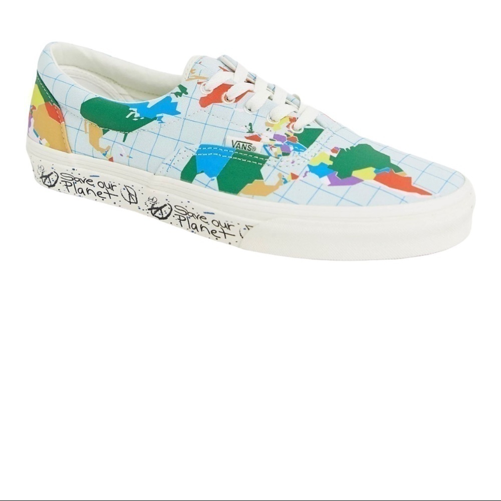 Vans Era Limited Edition Save Our Planet‎ Skate Shoes Size 6 Women